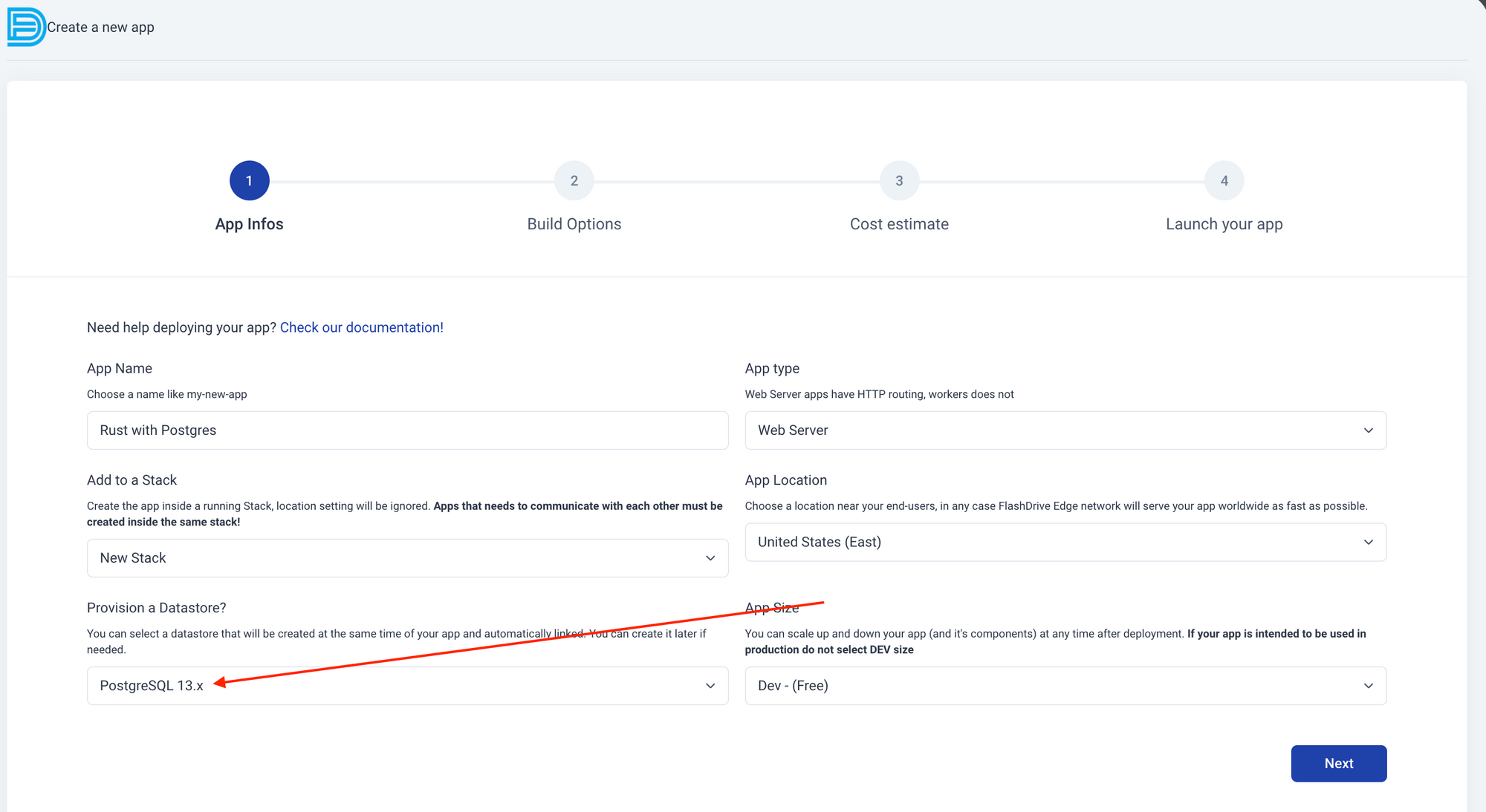 Connect to Postgres from Rust with Actix and Diesel